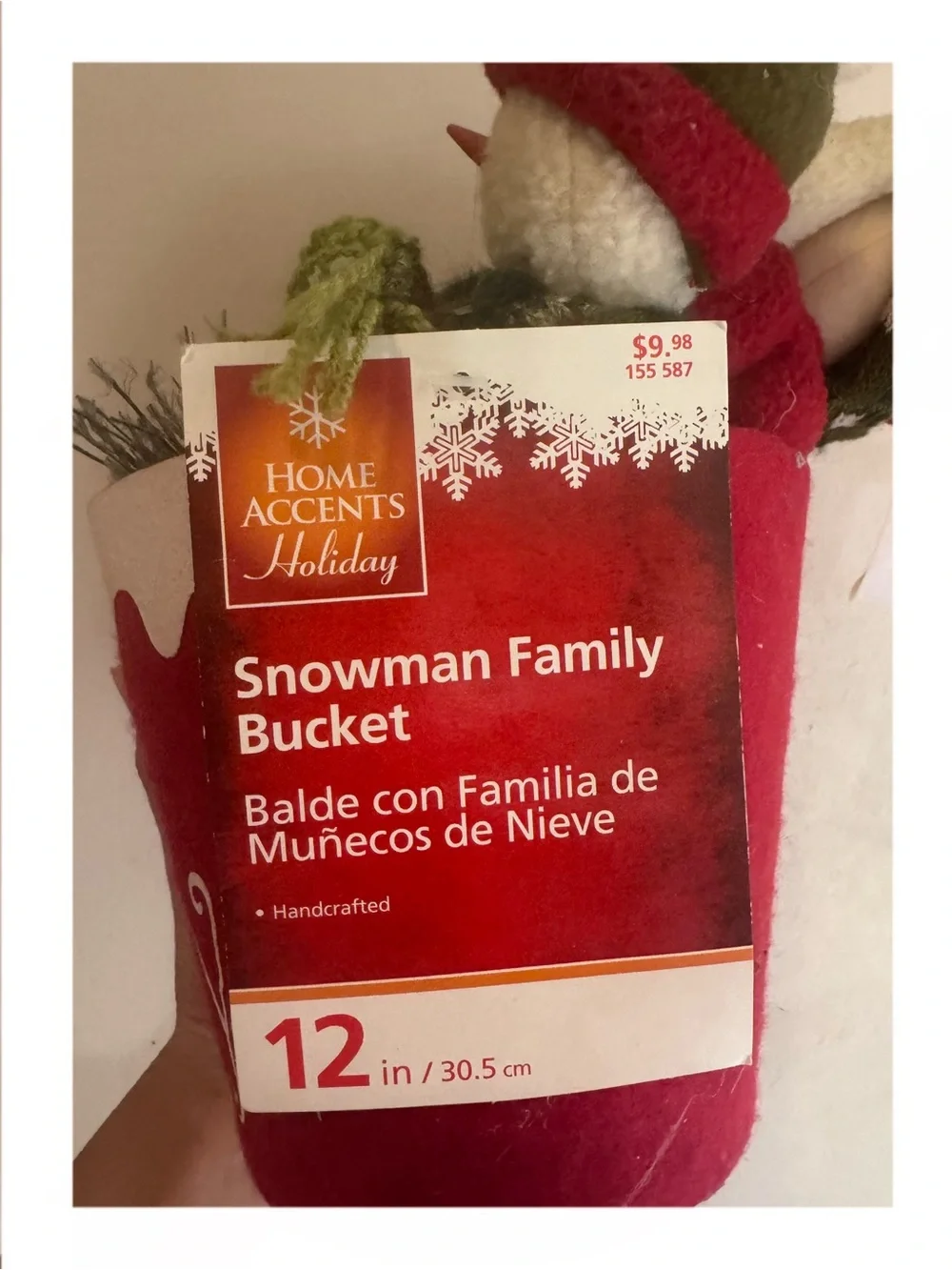 2009 Vintage Holiday Snowman Decor